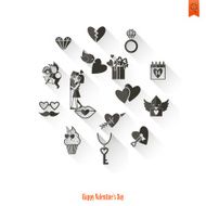 Happy Valentines Day Icons N100
