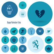 Happy Valentines Day Icons N106