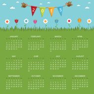 calendar for 2013 N2