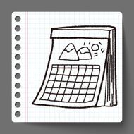 calendar doodle N5