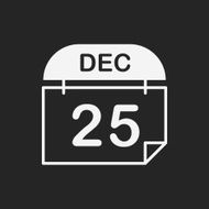 Christmas calendar icon N6
