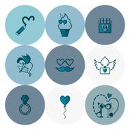 Happy Valentines Day Icons N114