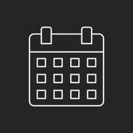 calendar line icon N29
