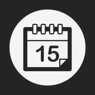 Calendar Icon N128