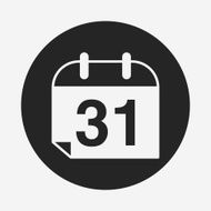 Halloween calendar icon N4