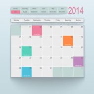 Calendar design July