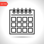 icon of calendar N33