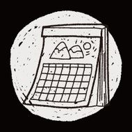 calendar doodle N7