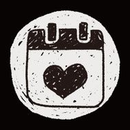 love calendar doodle N5