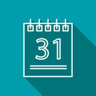 icon of calendar N36