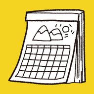calendar doodle N9