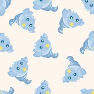 Constellation Scorpio seamless pattern