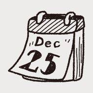 December calendar doodle N2