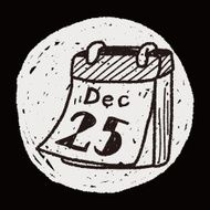December calendar doodle N4