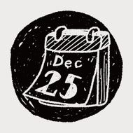 December calendar doodle N5