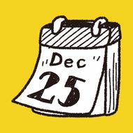 December calendar doodle N6