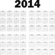 Calendars 2014 English