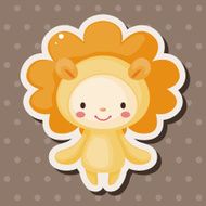 Constellation Leo theme elements N6