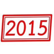 2015 red stamp text on white