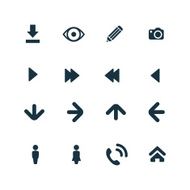 set of app icons