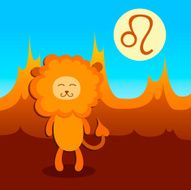 Zodiac sign Leo