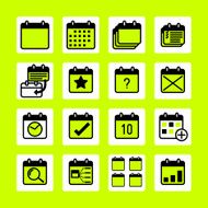 calendar icons N18