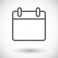 Calendar stroke icon N5