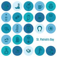 Saint Patricks Day Icon Set N174