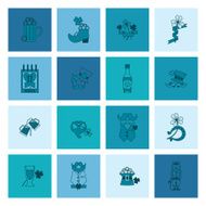 Saint Patricks Day Icon Set N180