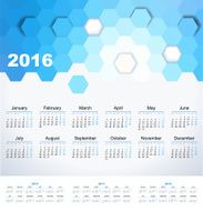 Calendar 2015 2016 2017 2018 year Week starts from monday