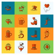 Saint Patricks Day Icon Set N186