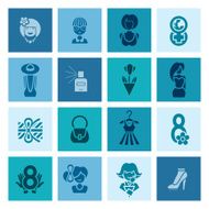 Womans Day Icon Set N42