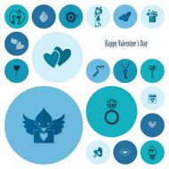 Happy Valentines Day Icons N122