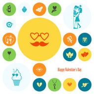 Happy Valentines Day Icons N125