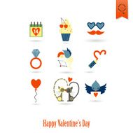 Happy Valentines Day Icons N128