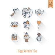 Happy Valentines Day Icons N129