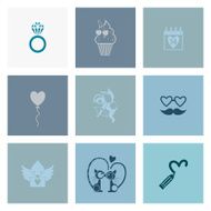 Happy Valentines Day Icons N130