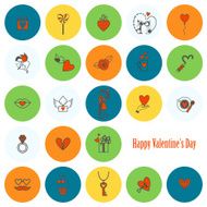 Happy Valentines Day Icons N142