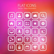 Icon set art technology file N3