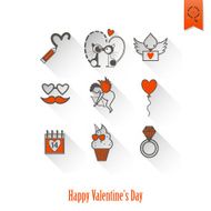Happy Valentines Day Icons N156