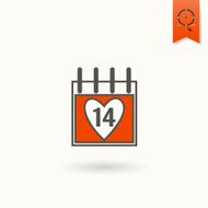 Happy Valentines Day Icon
