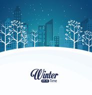 Winter design vector illustration N6