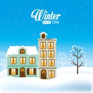 Winter design vector illustration N7