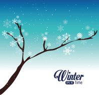 Winter design vector illustration N8
