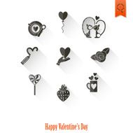 Happy Valentines Day Icons N182