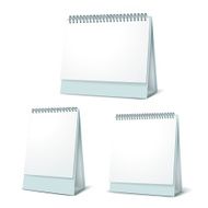 standing blank calendar set N2