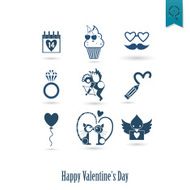 Happy Valentines Day Icons N189