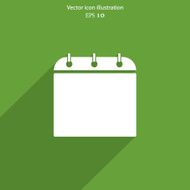 Vector calendar organizer web icon N2