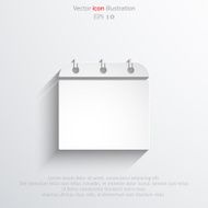 Vector calendar organizer web icon N5