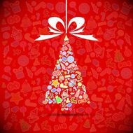 Vector illustration for christmas ca N2